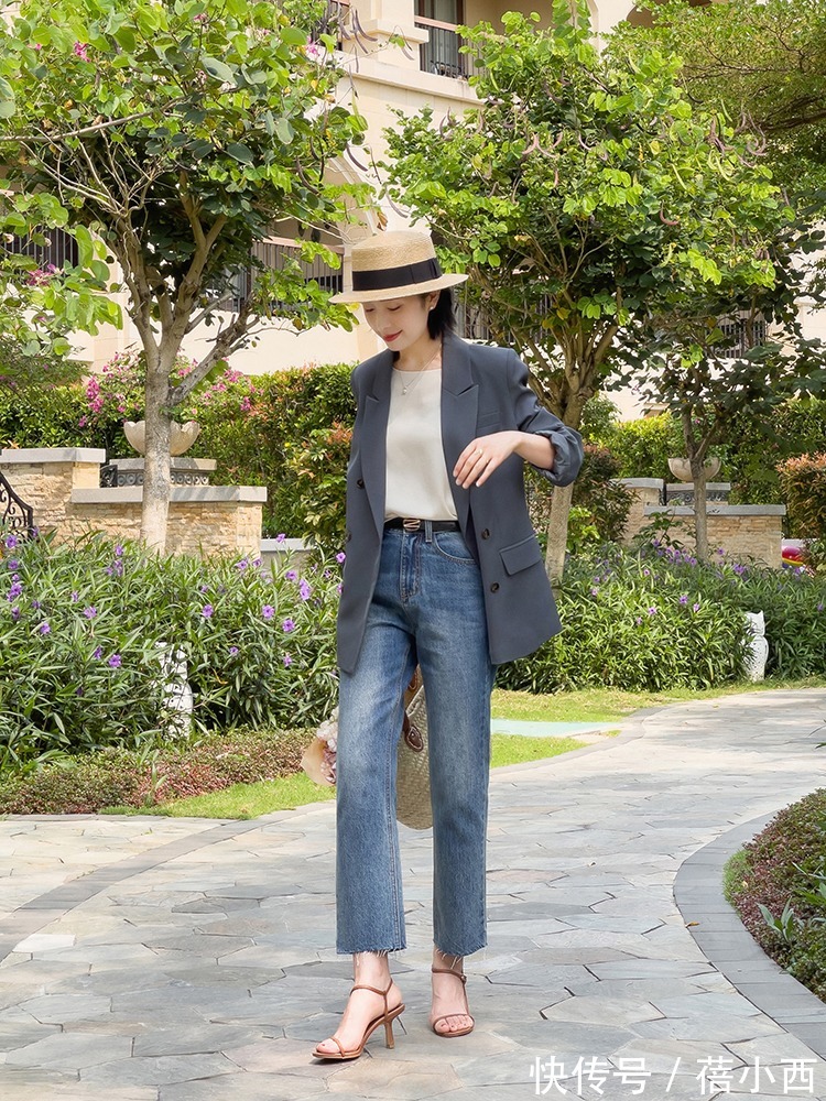 高跟鞋|秋季建议中年女性多穿西装,搭配牛仔裤、阔腿裤,半身裙显高显瘦