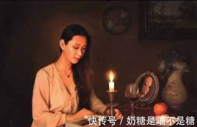 笔触#火辣!光影下的女性充满迷人的魅力,探究油画语言的艺术审美!