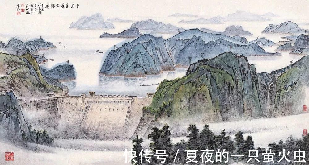 浙江潮|胸有万水千山，自然云生水起——孔仲起山水画欣赏