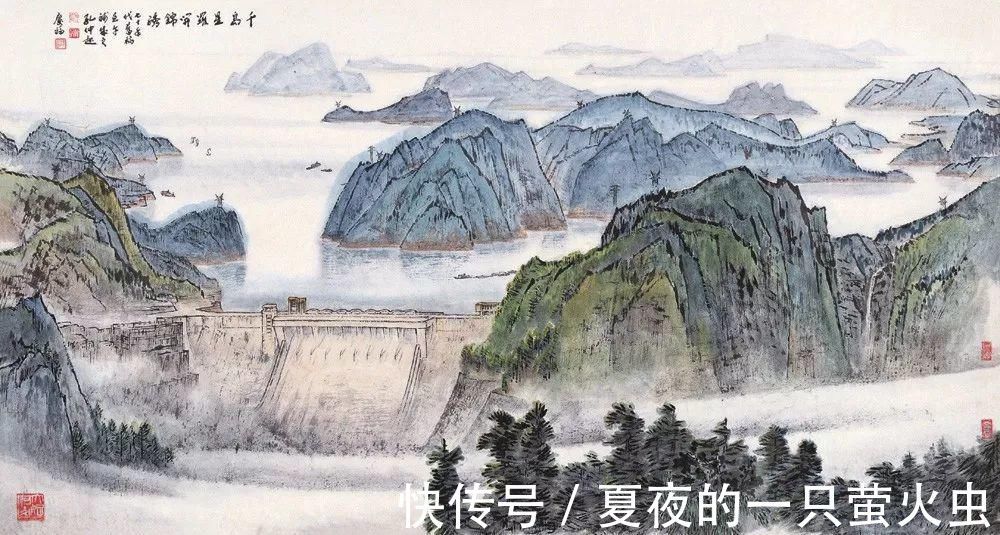 浙江潮|胸有万水千山,自然云生水起——孔仲起山水画欣赏