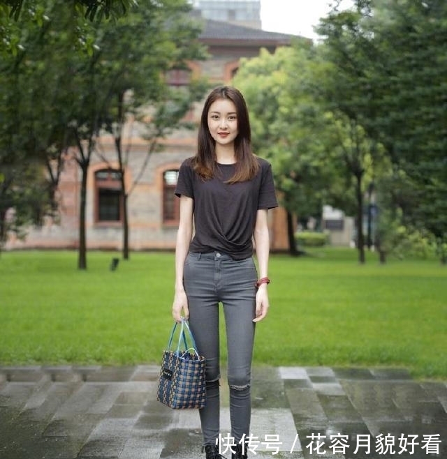 穿牛仔裤显现迷人身姿,穿出个性风采,展现青春活力!