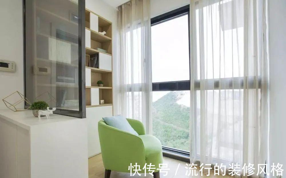 电视屏幕|110㎡简约新房,装修花了8万,完工效果超棒!