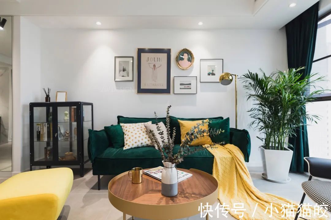 为主人|75㎡现代轻奢,精致的复古调,让小房子也清新脱俗