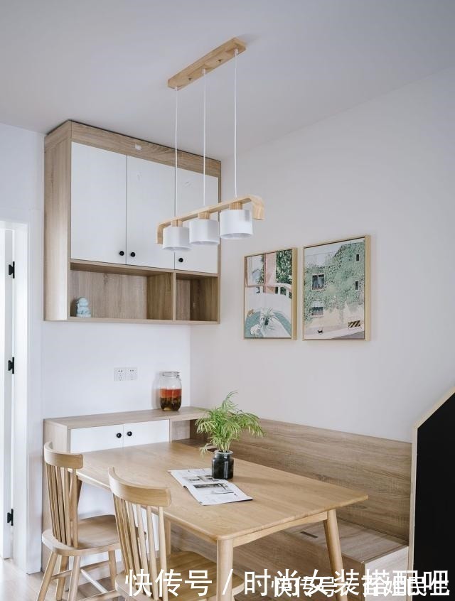 储物空间|52平小户型,竟有三分之二的储物空间,一家四口住着简单又温馨!