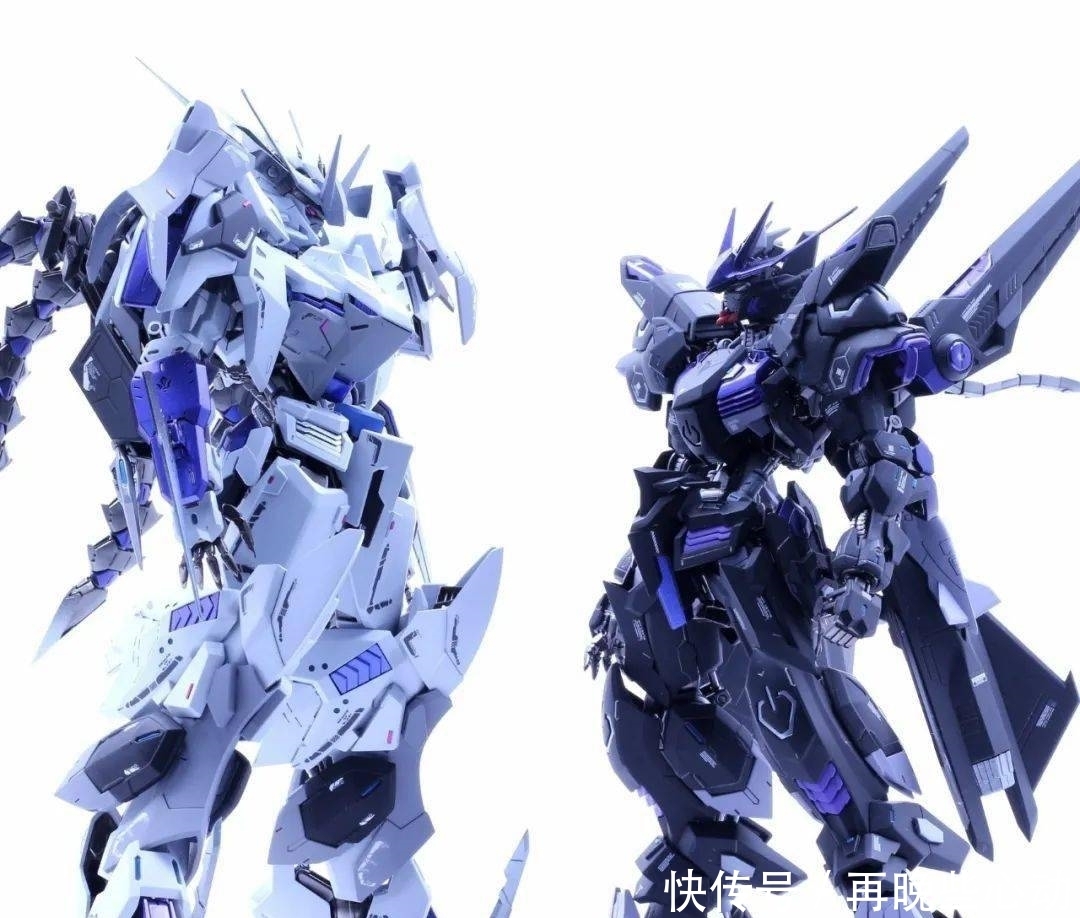 骑士|MG巴巴托斯苍白骑士造型大改造,绝了
