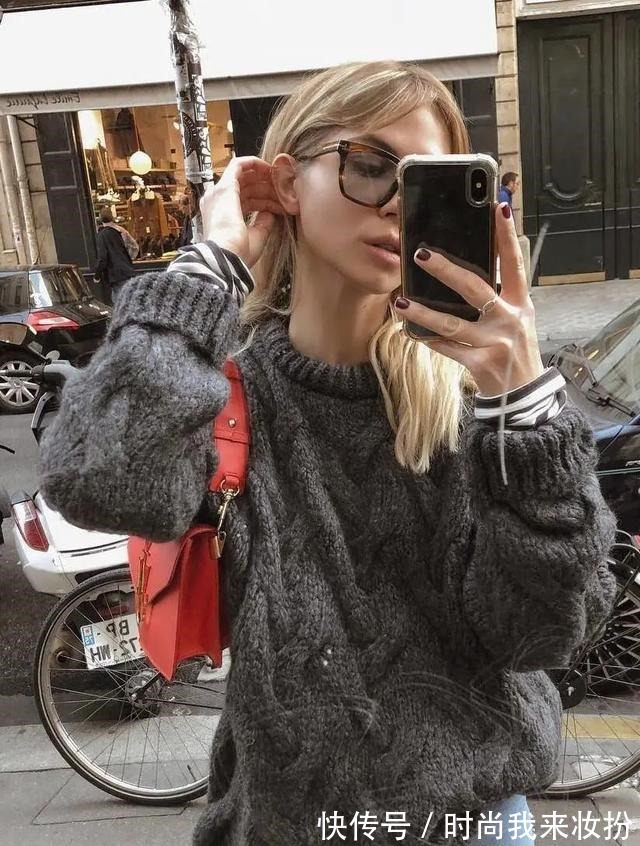 显瘦 今年毛衣流行这么塞!超显瘦还显高5cm!