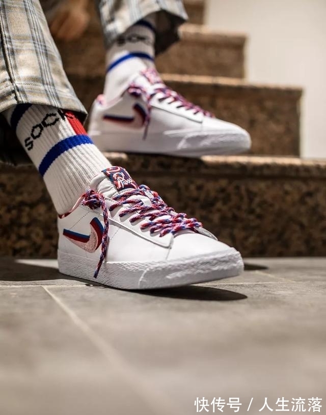 blazer Parra x Nike SB 新鞋周六登场!看看小编提前上脚帅不帅?