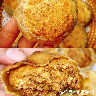 好吃不胖!一口酥脆还爆汁的鸡胸肉小馅饼