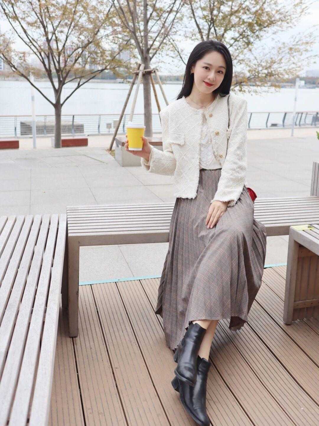 外套 眼里别再只有西装外套了,小香风才是女神利器,气质优雅