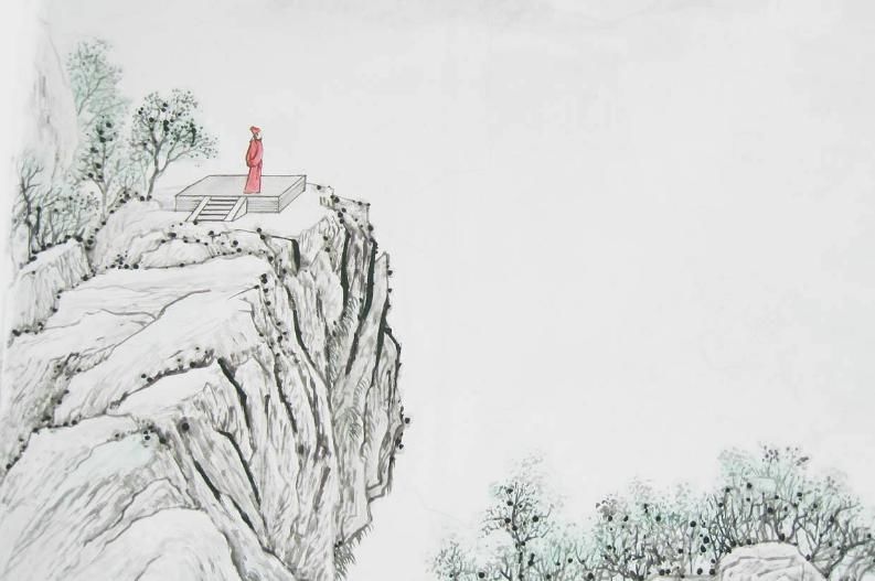 王维&王维的一首冷门诗,寥寥几句充满了禅意,心累时读一读,豁然开朗