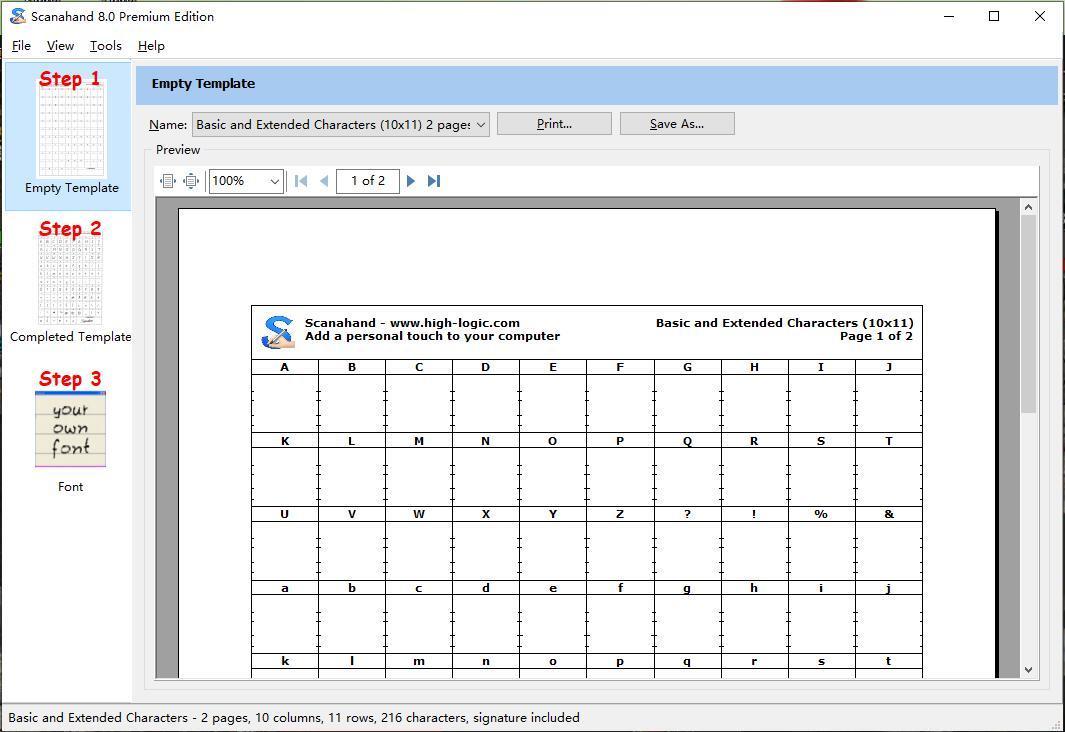 Scanahand Premium v8.0.0.311 个性化手写字体生成-下载否