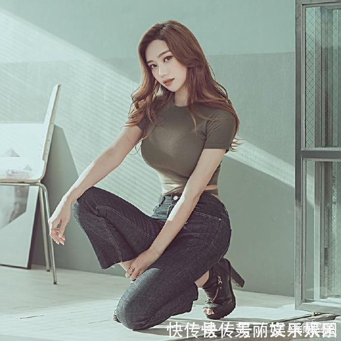 装扮 无懈可击的“牛仔裤”,随意地装扮都非常迷人