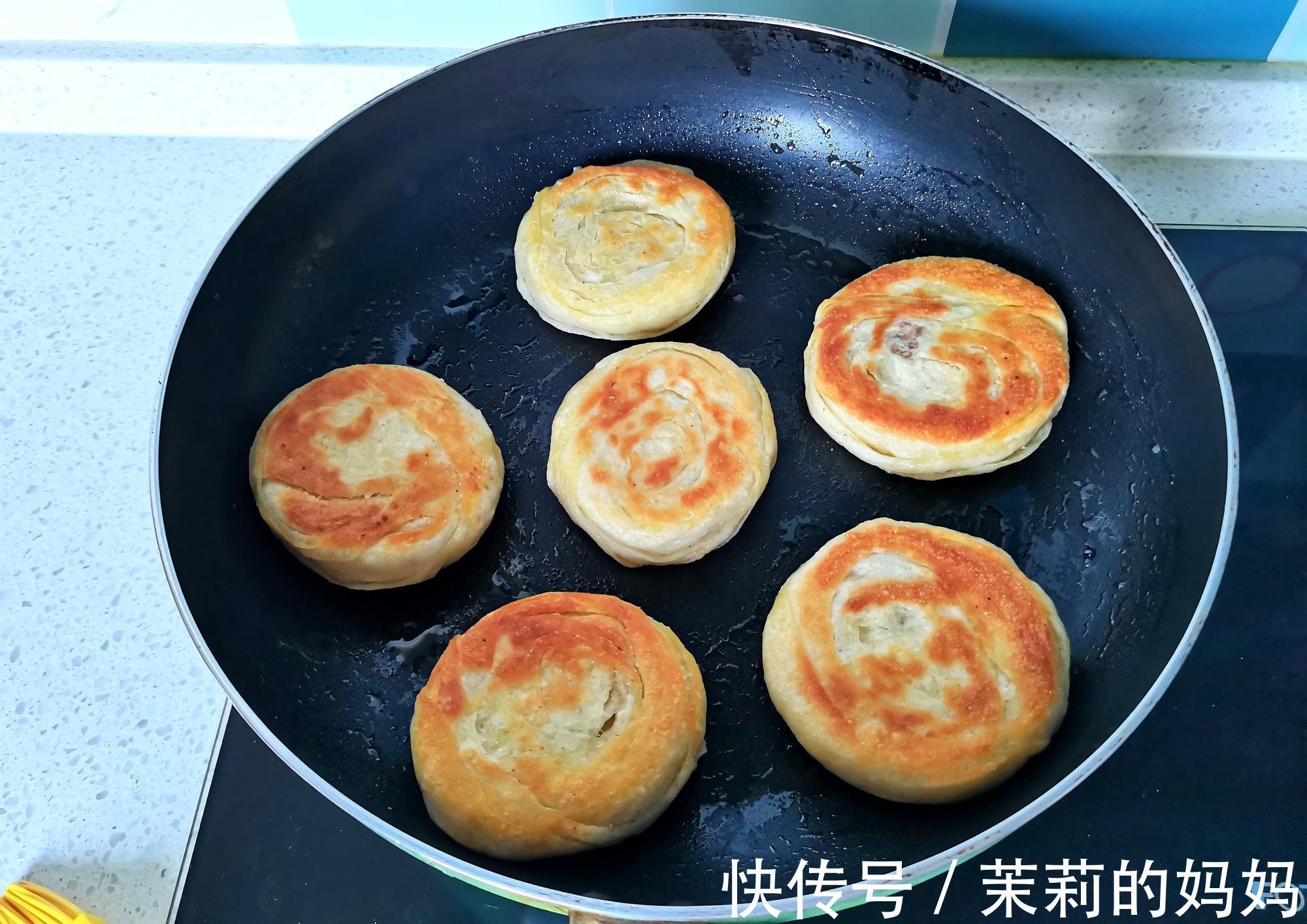馅料|天气再热,这个馅料的酥饼不能错过,一出锅就吃了三个,真香