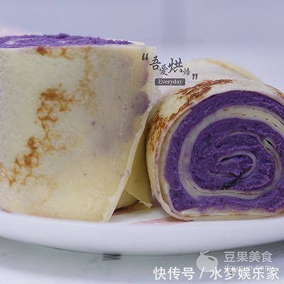 紫薯|紫薯毛巾卷的做法