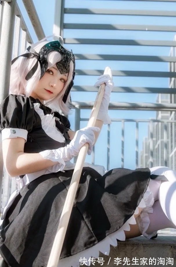 女仆|cos:女仆贞德漫展返图@花布