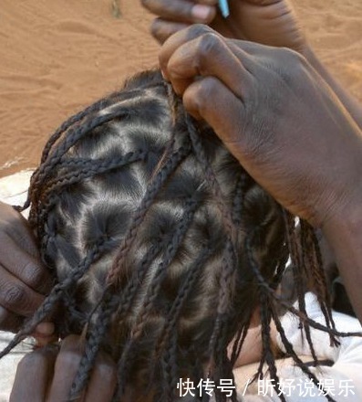 非洲人的辫子原来不是为了美观,而是为了不洗澡,防虱子