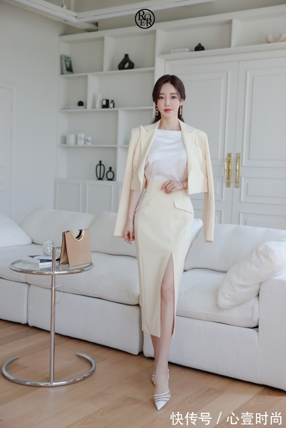 时尚|女神孙允珠时尚搭配:柠黄香草气泡盛夏文艺风西装