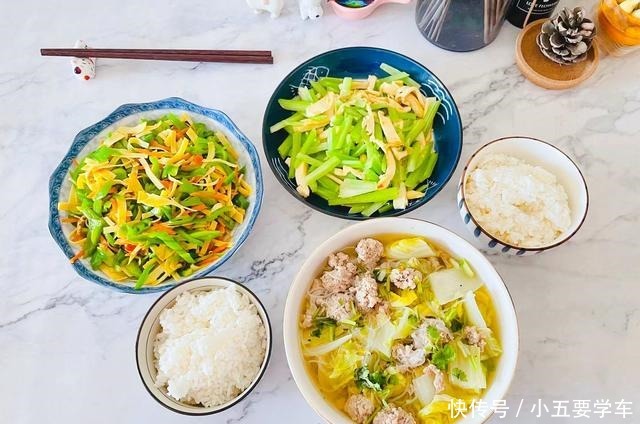 晒晒我家三口人的午餐,一周不重样,营养又好吃,网友家的味道!