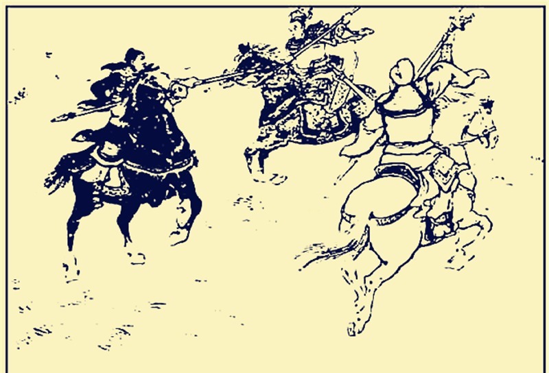 张飞|如果刘备关羽不上去帮助张飞，张飞一人大战吕布，结局：吕布惨胜