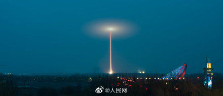 大片!高分十二号02星发射轨迹