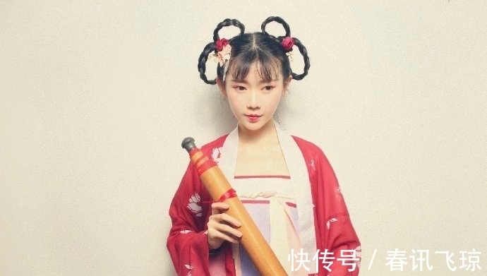 汉服|古风发型教程:汉服传统发型双丫髻!