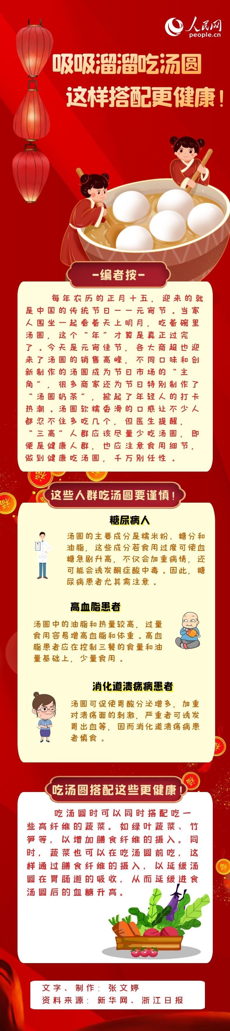 吸吸溜溜吃汤圆 这样搭配更健康|元宵节特辑| 元宵节