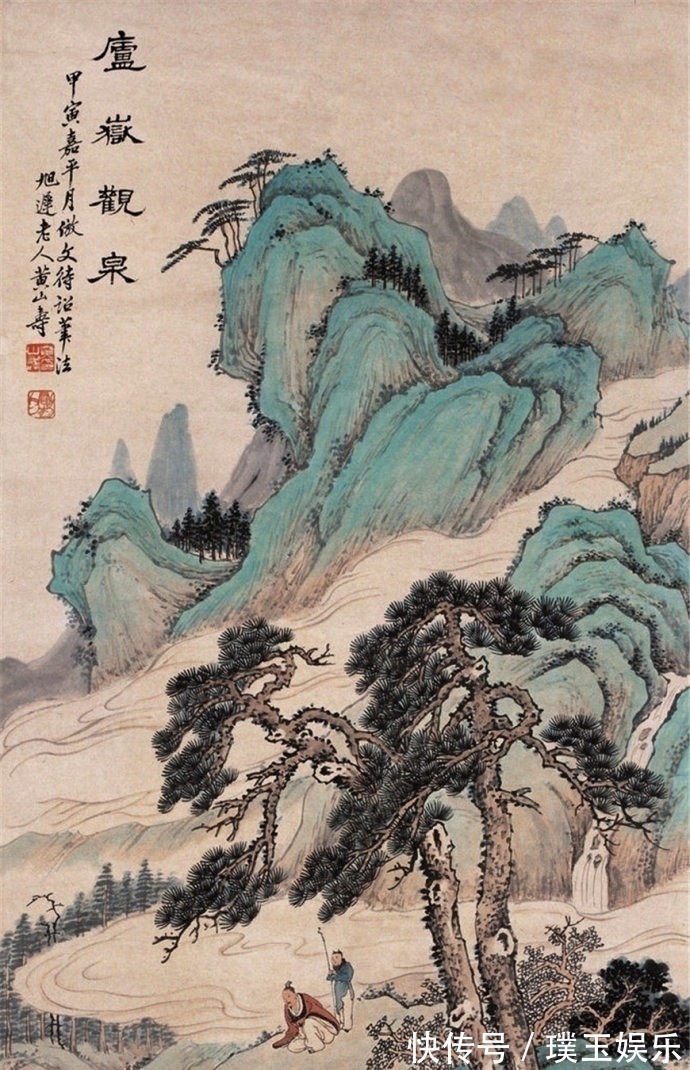 技法&通俗华美,用色浓艳,清末画家黄山寿作品欣赏
