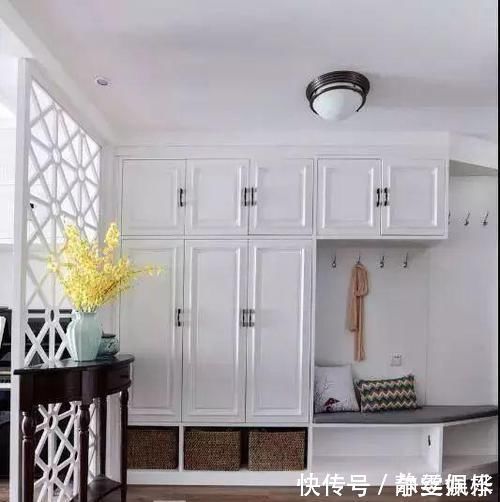 好处|入户还在打鞋柜太不实用不如直接打一排柜,好处太多了
