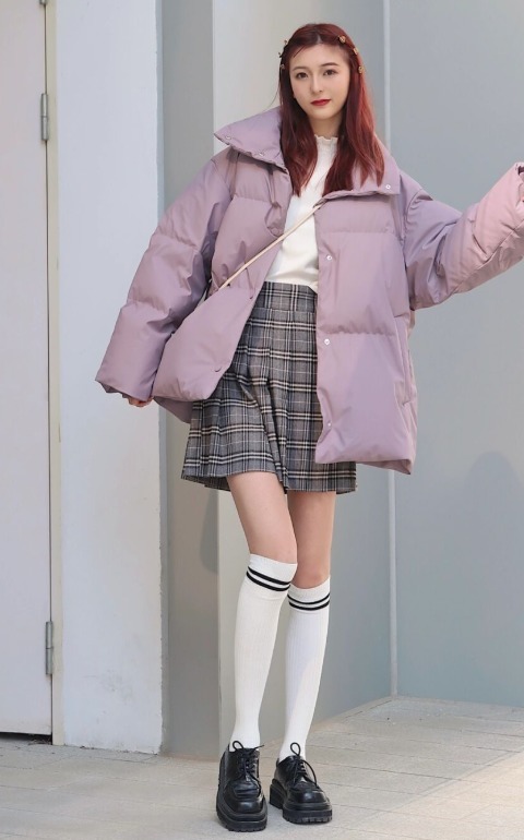 小个子 入冬先安排这4条半身裙,够美够撩人,小个子都能够驾驭