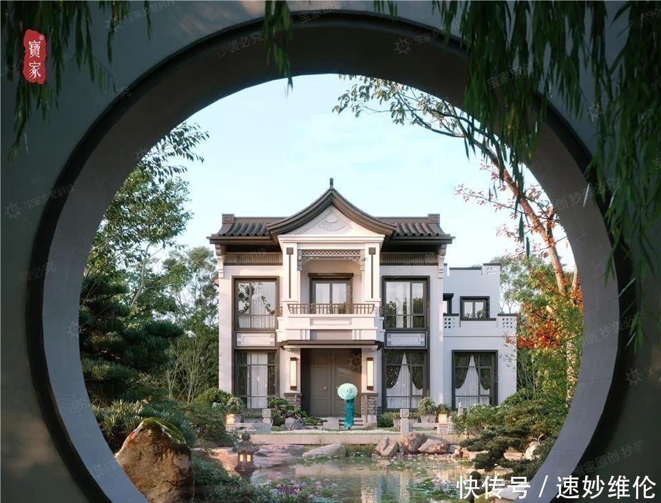 老家|晒一晒我老家的三层小别墅,超爱这种中国风