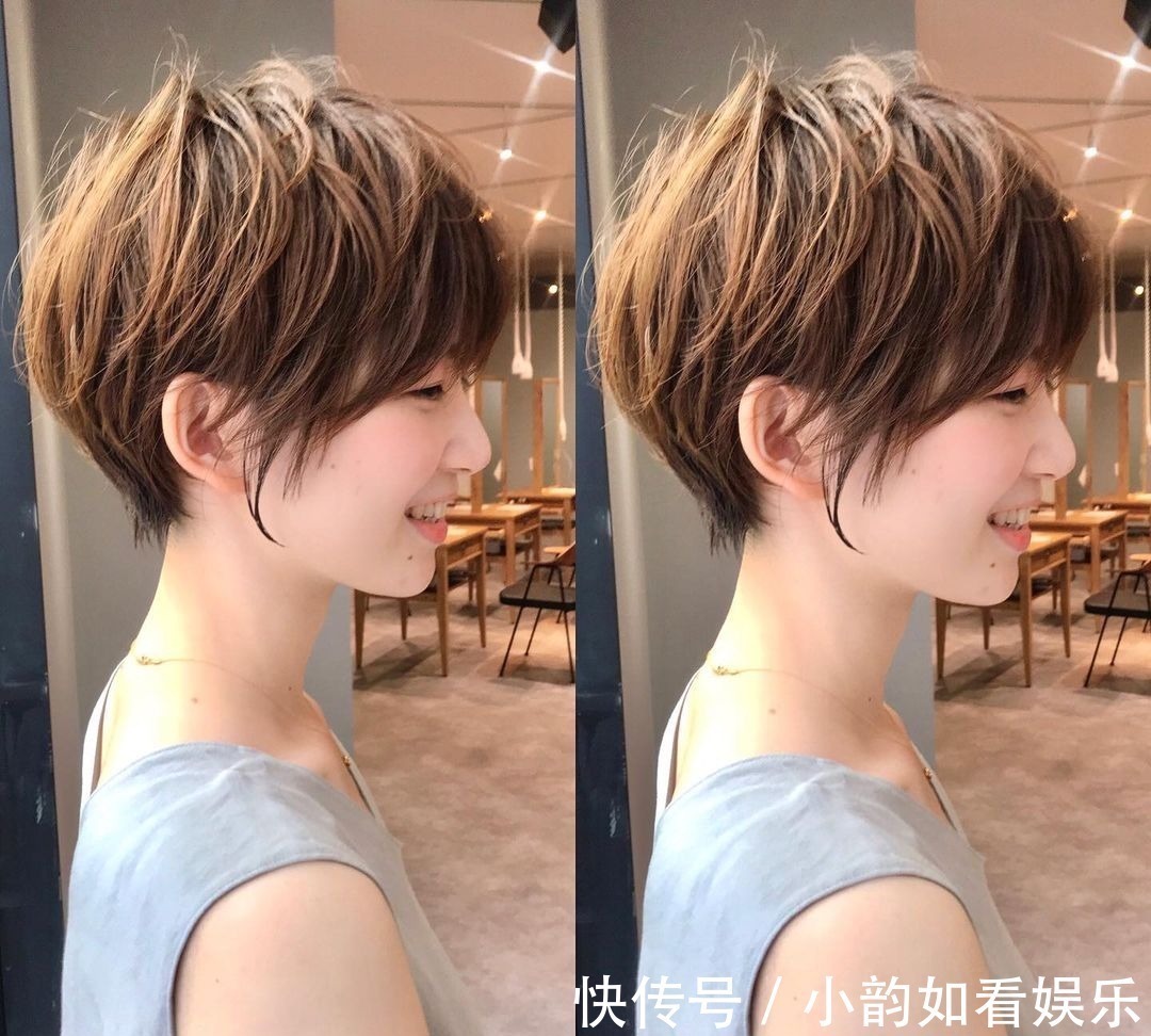 烫卷 头发细软发型别乱剪，烫卷剪短发，让你变身高颜值