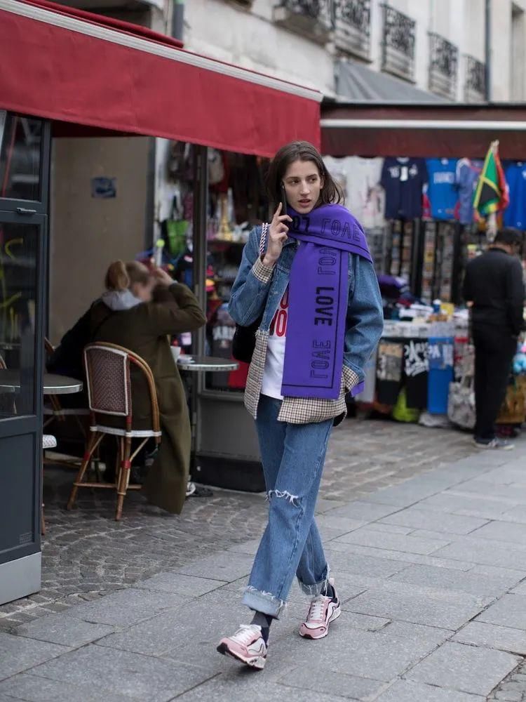  戴起来|天冷了，大围巾戴起来！