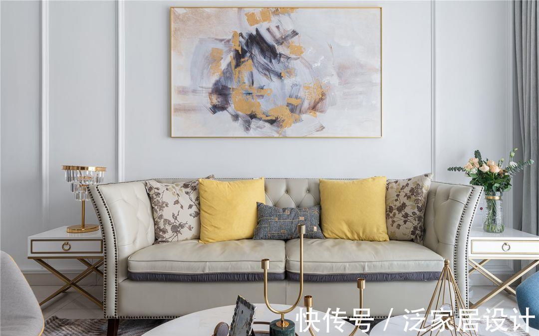 壁画|简约轻奢风,简单的翻新和局部改造,就能拥有完美居住环境