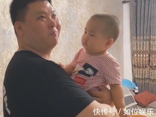 奶爸|“无影手奶爸”抱着娃“偷吃”雪糕火了,娃就说是不是玩不起