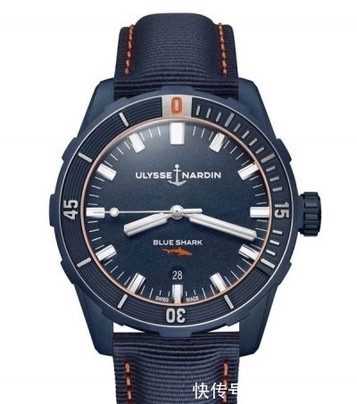 不锈钢 雅典三缩潜水表,42mm大三针面盘,蓝色限量版闪闪发光!