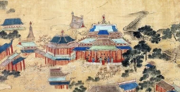 南都繁会图#500年前的明代古画，放大后仔细一瞧，角落中的男人足以改变历史