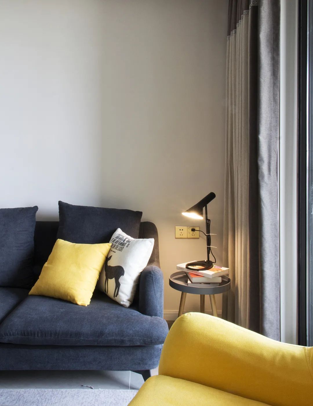 优雅|98㎡简约美式+北欧,成熟优雅的空间,布置舒适温情的家具