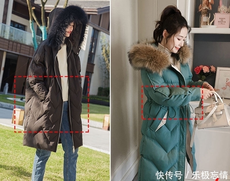 穿羽绒服的冬天,远离小个子矮胖穿搭,利用4招技巧,轻松显高!