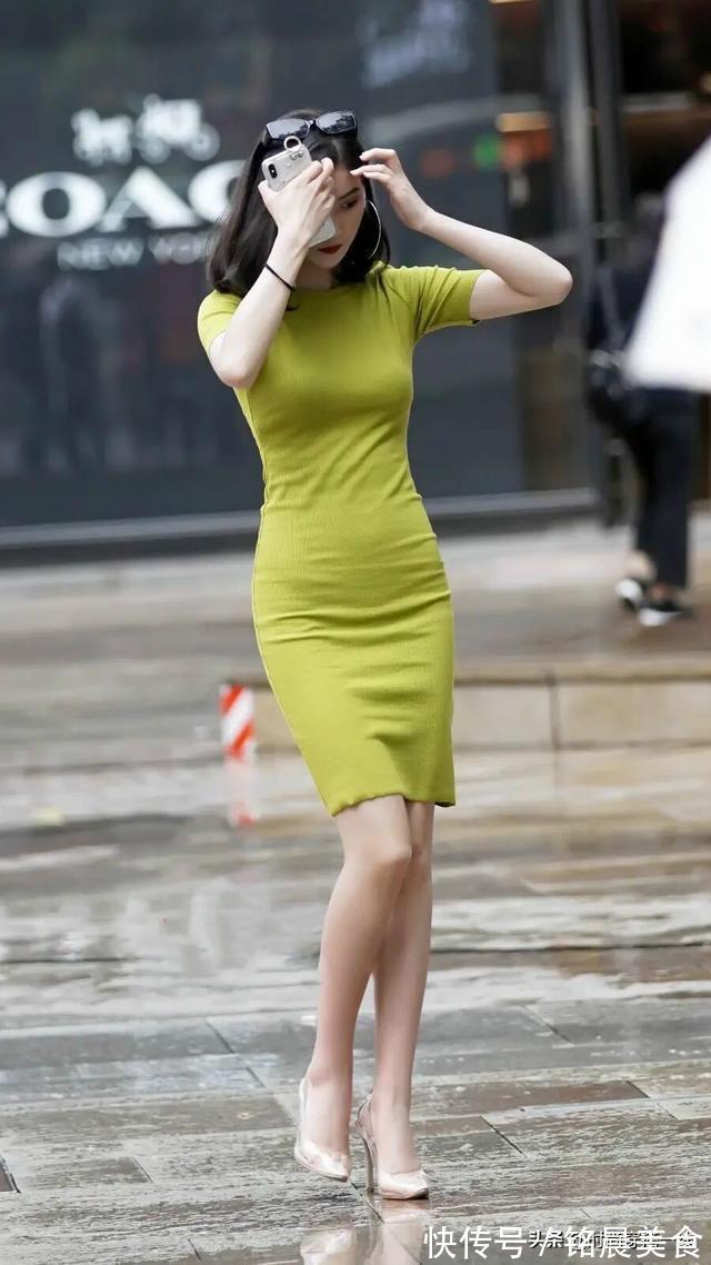 小蛮腰 连衣裙“热恋”了，遮肉又显瘦，穿出小蛮腰