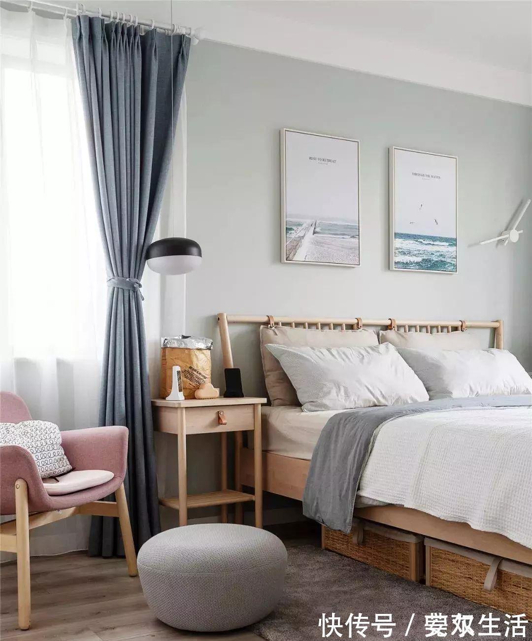 客卧|她的70平现代简约小家，客厅加张床，二室变三居，时尚又舒适！