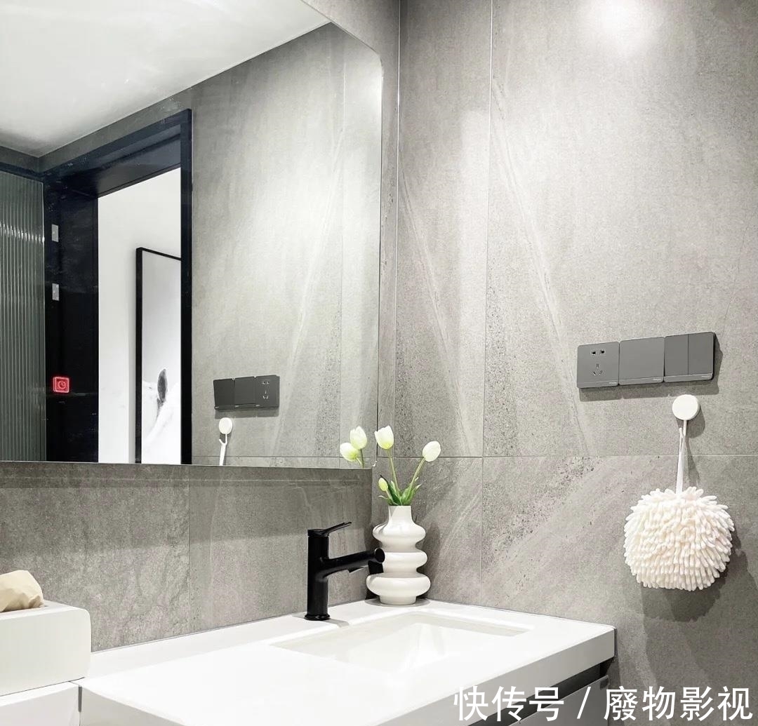 哑光砖|她家120㎡现代简约风格太惊艳了,颜值、功能与个性统统满足