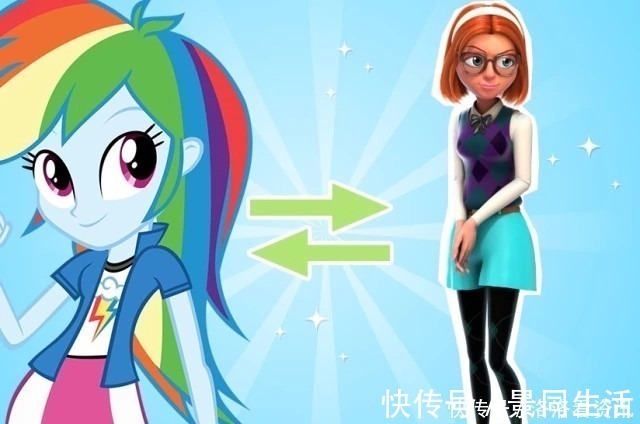 s当“小马宝莉”遇到“瓢虫少女”合体变身成为一个人时!