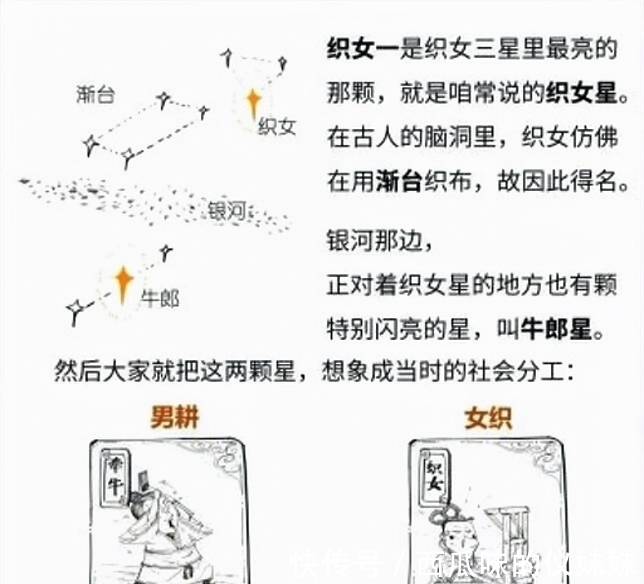 牵牛织女|牛郎星和织女星隔着银河相望,它们相距多远?真的能相会吗?