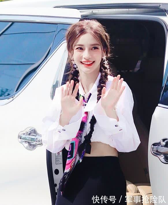 奔跑吧，兄弟|Angelababy錄制《奔跑吧》路透曝光，錄制到凌晨讓粉絲直呼心疼！