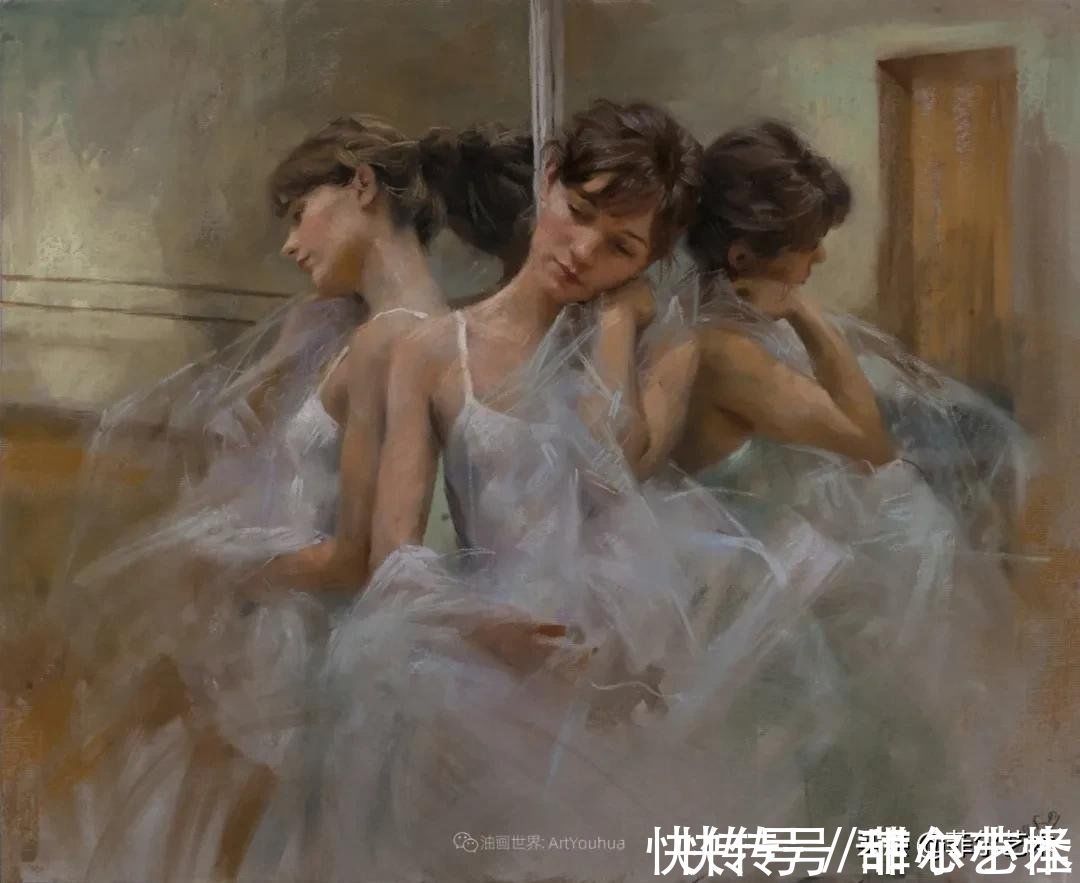 罗梅罗!婀娜多姿,美丽动人~西班牙画家维森特·罗梅罗·雷东多油画欣赏