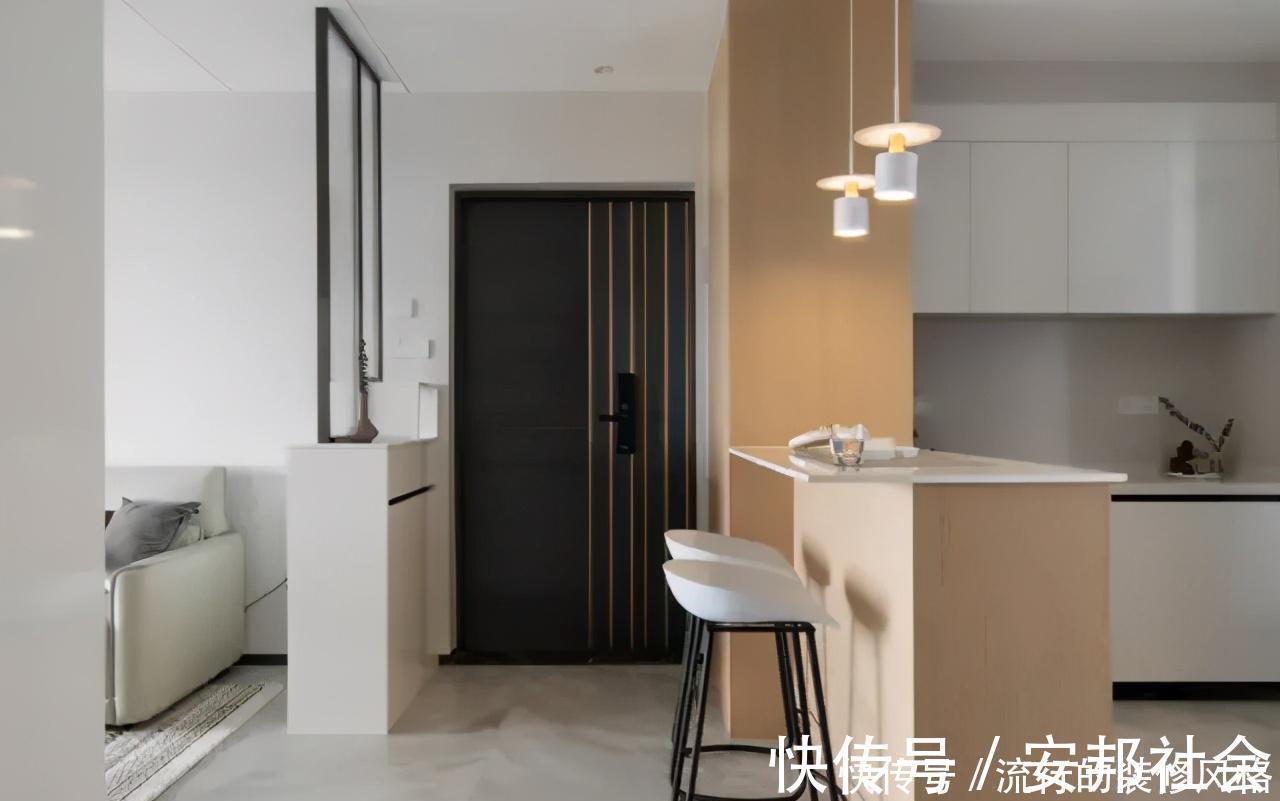 开门见厅|没有玄关怎么办不妨试试这样设计,还能避免开门见厅的尴尬