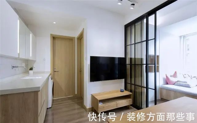 装修|42㎡的小户型,卫生间装修简洁、耐看的装修真不错!