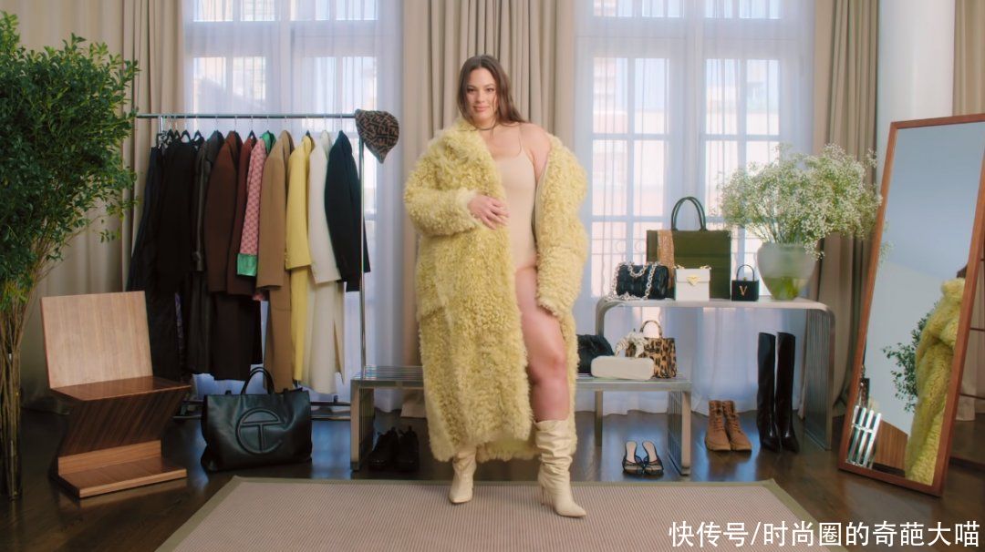 180斤体重当超模却被夸可爱?满身肉也不遮,自恋的样子好圈粉