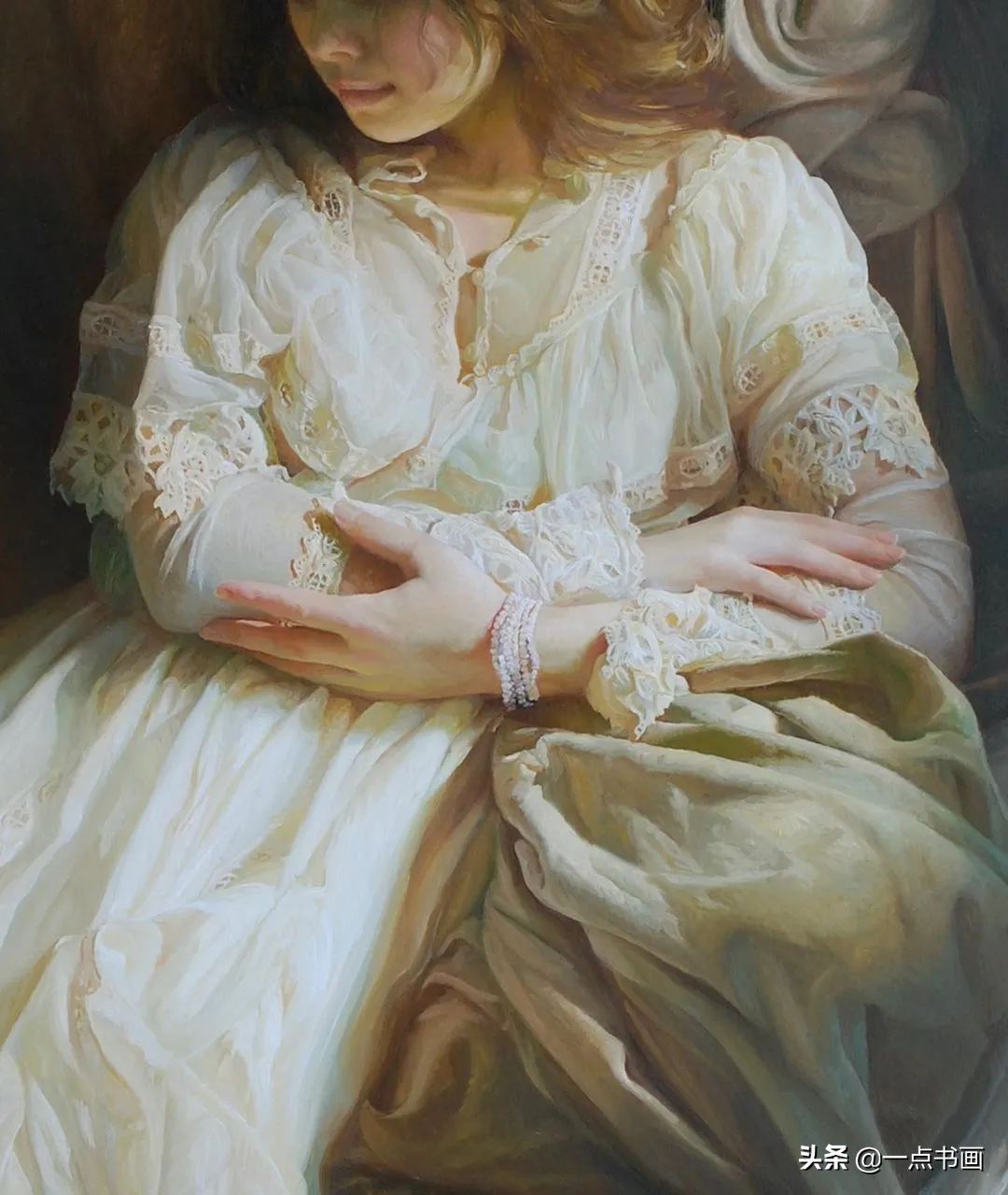 谢尔盖#她痴迷于画那些睡觉觉的美女,青春清纯,宁静唯美