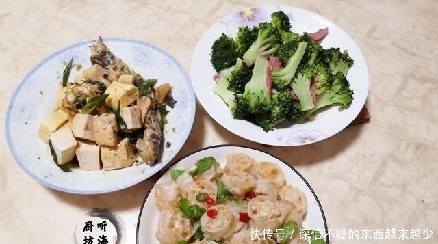 母子俩的极简午餐，半小时搞定3菜1汤，荤素搭配，好吃又营养